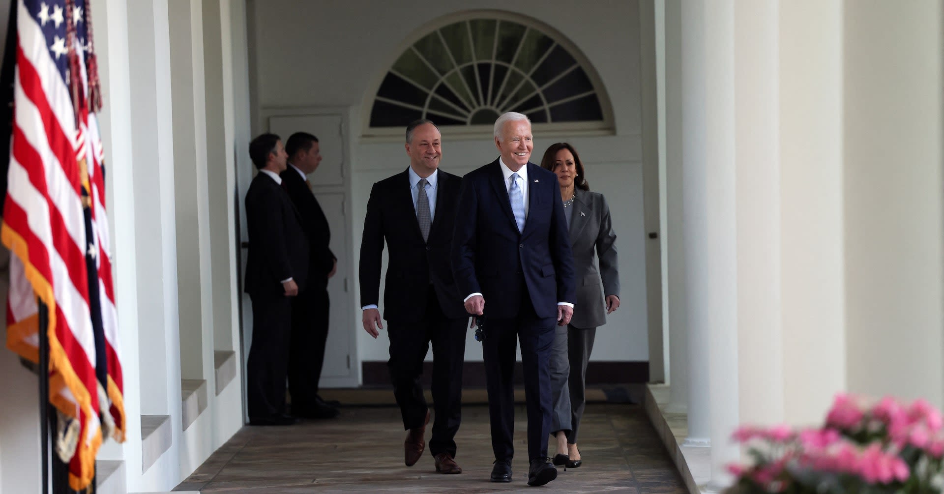 Biden campaign's fundraising lags Trump for the first time in April