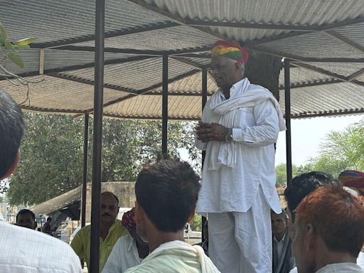 ‘Every farmer in Sikar answers MP Amra Ram’s call’. He is more than just spectacle politics