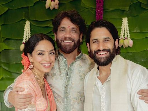 Look: Naga Chaitanya, Sobhita Dhulipala are now engaged; Nagarjuna drops first photos of couple