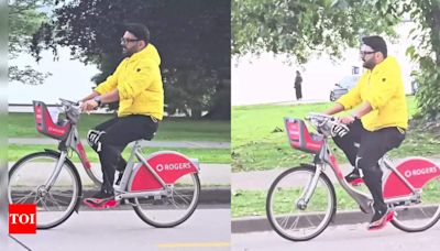 Kapil Sharma shares a video of him cycling in Canada; Archana Puran Singh writes ‘Happy to see you do all the fun things you love doing’ - Times of India