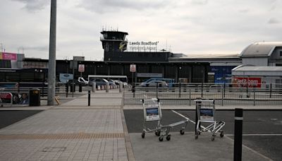 Leeds Bradford flights suspended as airport runway shut for emergency repairs