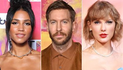 Calvin Harris' Wife Vick Hope Listens to Taylor Swift When He's Not Around: 'As Soon as My Husband Goes Away'