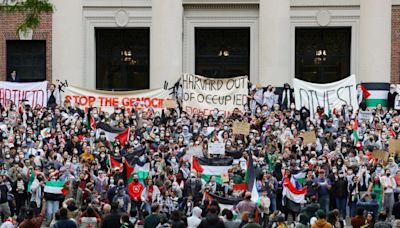 Anti-Israel Vandals Smash Windows on Harvard University Campus