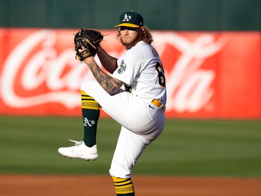 MLB roundup: At age 22, A's starter Joey Estes blanks Angels