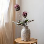 仿真花木蘭薊高檔假花客廳裝飾擺放 美式復古禪意藝術插花