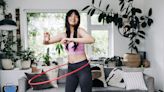 Weighted Hula Hoops Strengthen Your Core, Glutes, And More