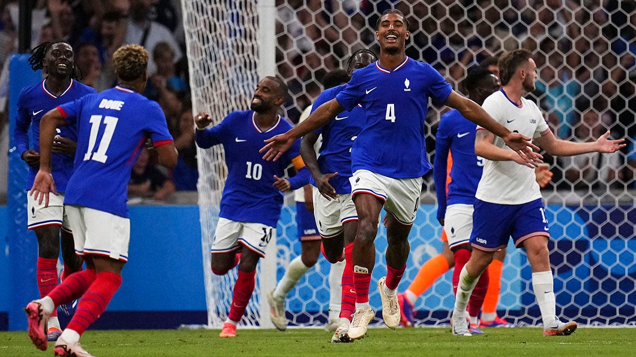 France routs US men's soccer team to kickoff Paris Olympics