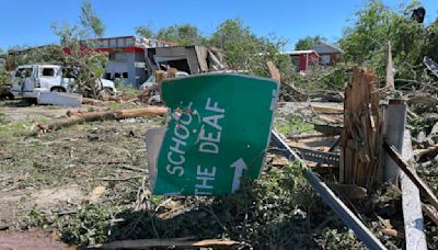 Oklahoma towns hard hit by tornadoes begin long cleanup after 4 killed in weekend storms