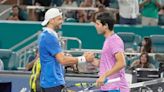 Tennis: Dimitrow schaltet in Miami Alcaraz aus und trifft auf Zverev