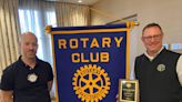 Granville Rec District director given top Rotary Club honor