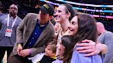 Ashton Kutcher And Mila Kunis Bring Their Kids To Watch Caitlin Clark In First Public Family Outing | Access