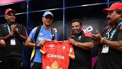 ‘You Are Great Inspiration’: India Coach Rahul Dravid Motivates Canada Players With Dressing Room Speech...