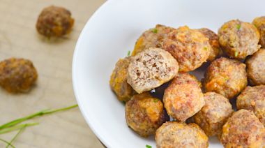 Air Fryer Keto Sausage Balls Recipe