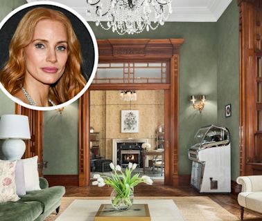 Jessica Chastain Is Putting Her Historic Manhattan Home on the Market