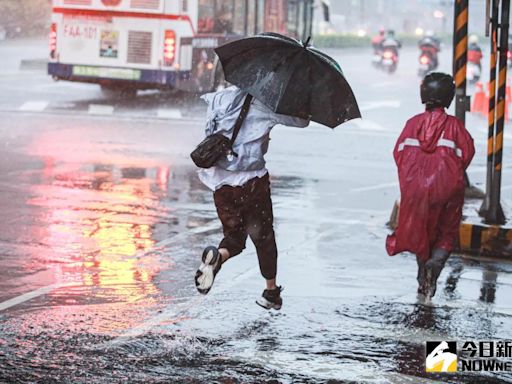 颱風假機率提高！明「13縣市」達停班課標準 凱米最新風雨預估曝