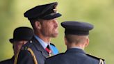 William steps in for Charles as he attends graduation ceremony at RAF Cranwell