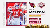 Cardinals land CB Max Melton with 43rd pick