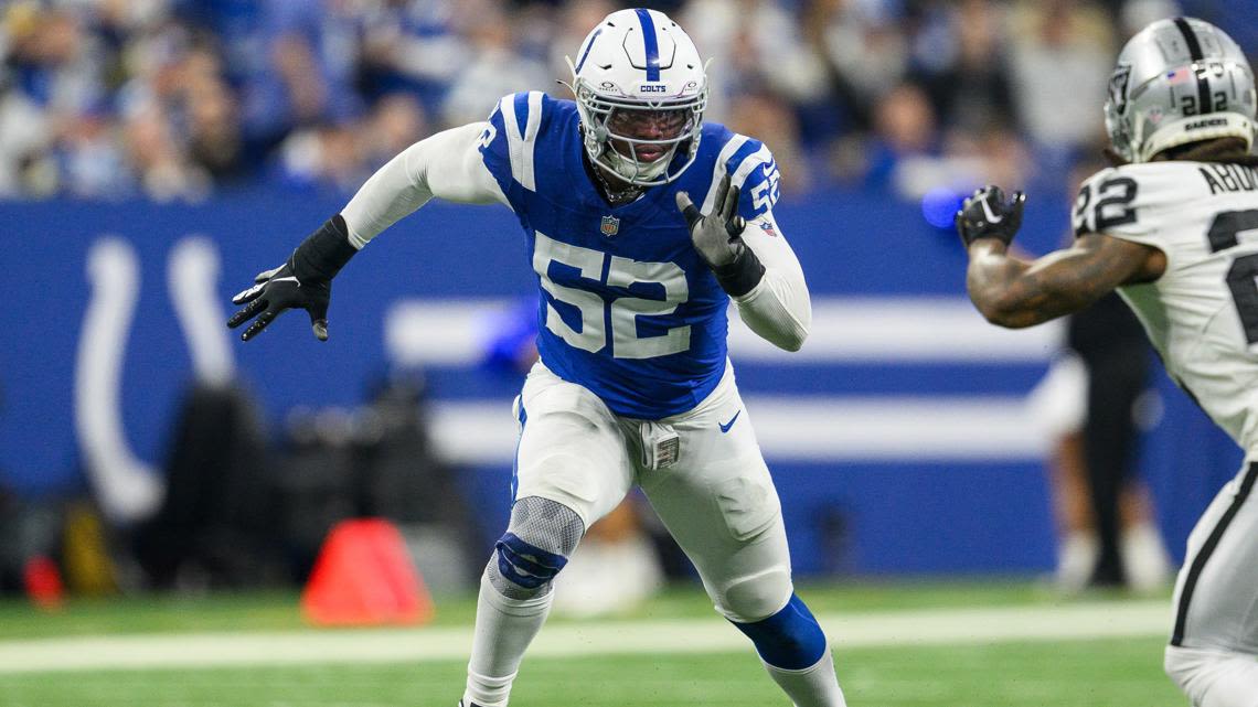 Colts' Samson Ebukam expected to miss season after suffering torn Achilles tendon in training camp