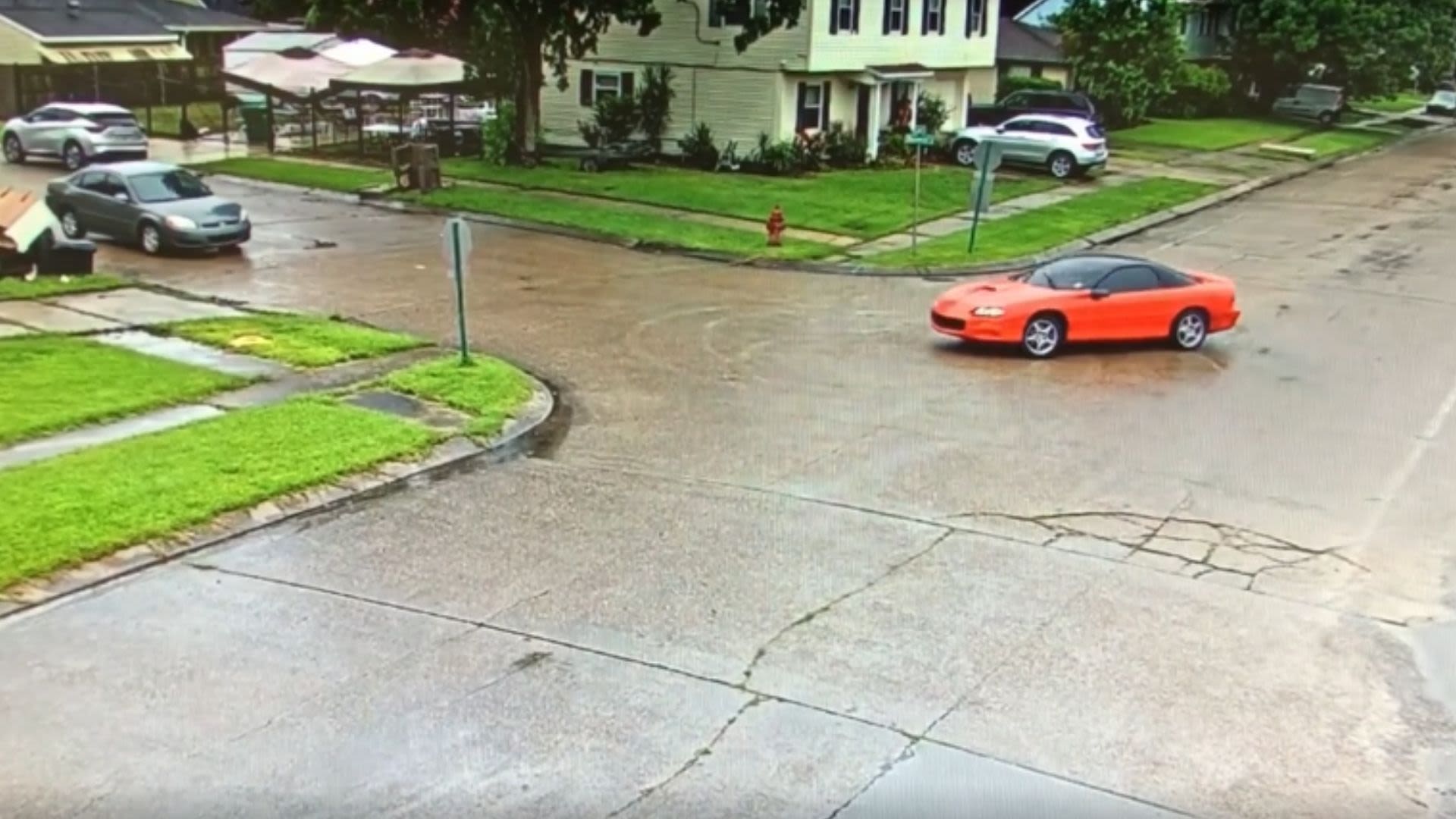 Louisiana Camaro Driver Does Donuts, Gets Arrested