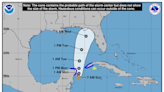 The tropical depression left Mexico and headed to the Caribbean Sea