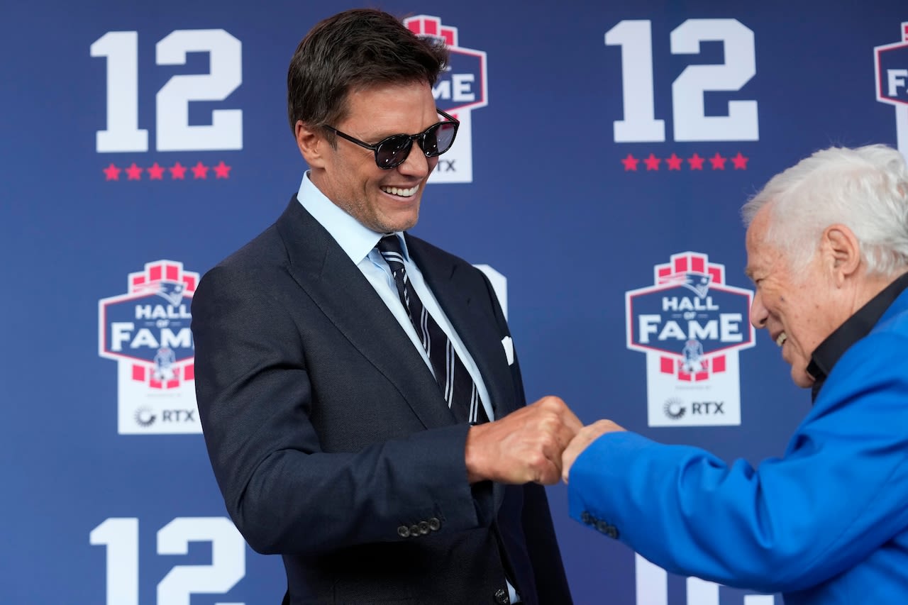 Inside Tom Brady’s Patriots Hall of Fame induction