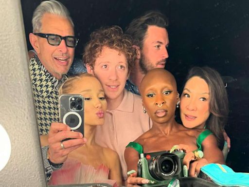 “Wicked” Cast, Including Ariana Grande and Ethan Slater, Reunite for 'Magical Family' Selfie — See the Photo!