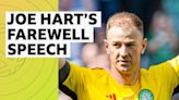 Joe Hart: Ex-England & Man City goalkeeper bids Celtic Park farewell