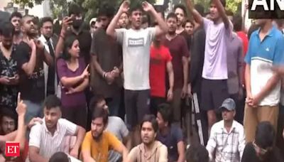 Delhi: Students protest against MCD, IAS coaching institute after basement flooding claims three lives - The Economic Times