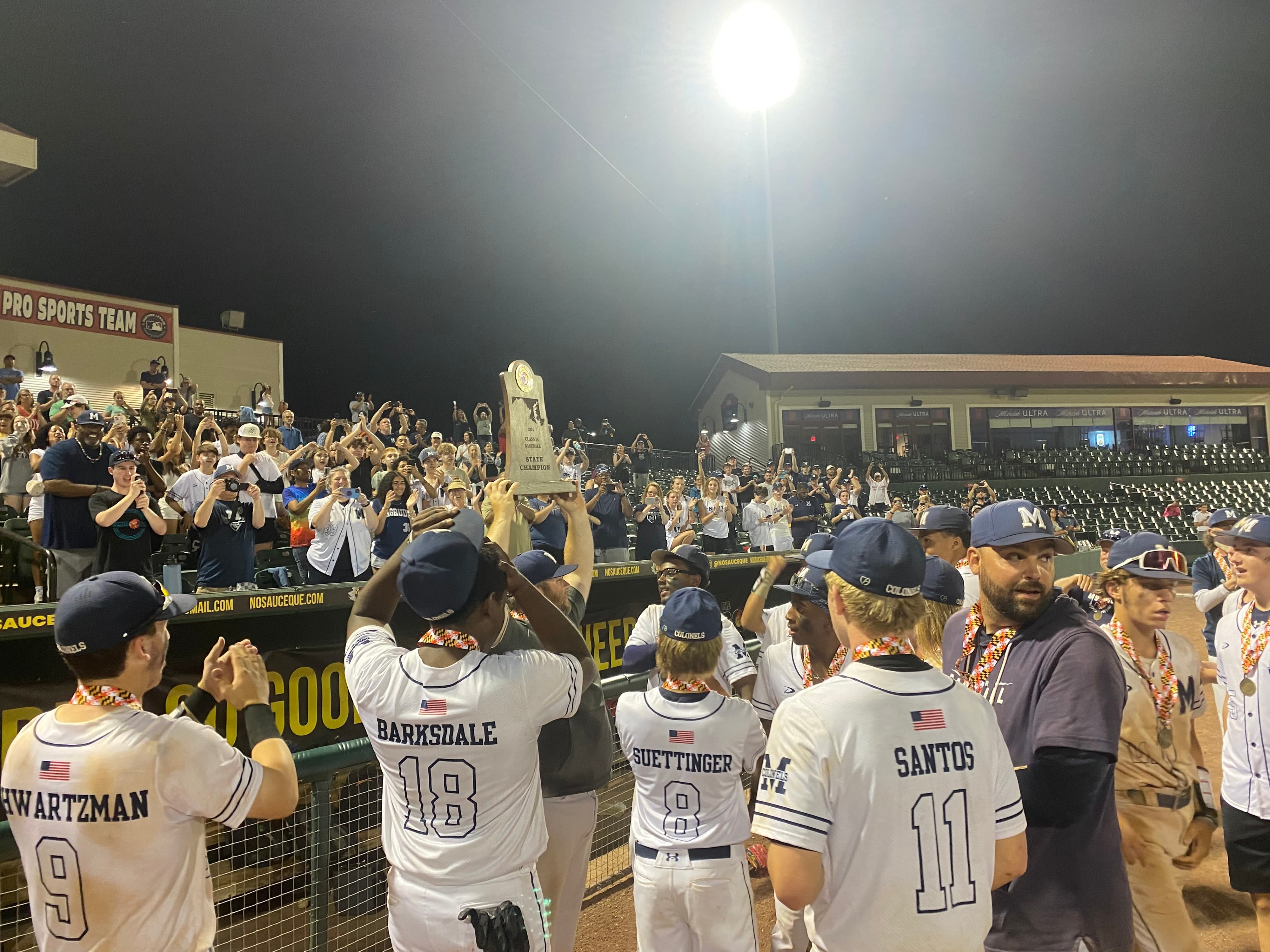 Magruder baseball shuts out Chesapeake to win first state title