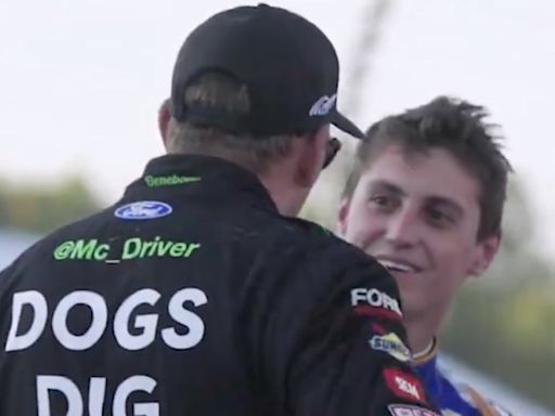 Zane Smith, Michael McDowell Engage in Heated Pit Road Exchange Post-Race