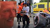 Papá de Max Verstappen se burló del accidente de Checo Pérez en el GP de Hungría