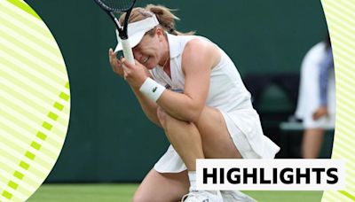 Wimbledon 2024: Lulu Sun ends Emma Raducanu's run at SW19