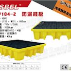 《工安READY購》SYSBEL西斯貝爾 SPP104-2 防漏棧板(大) 化學桶 油桶 棧板 儲存 CE