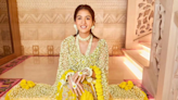 How To Recreate Radhika Merchant's VIRAL Flower Dupatta For Haldi Ceremony In Under Rs 2,000