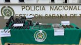 Autoridades capturaron a un hombre que transportaba un arsenal de guerra en Santander