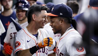 Valdez strikes out 10, Dubón hits a 2-run homer, and Astros come back for 5-4 win over Pirates