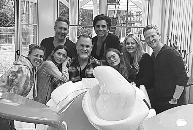 John Stamos Shares Full House Reunion Photo With Olsen Twins in Honor of Bob Saget’s Birthday