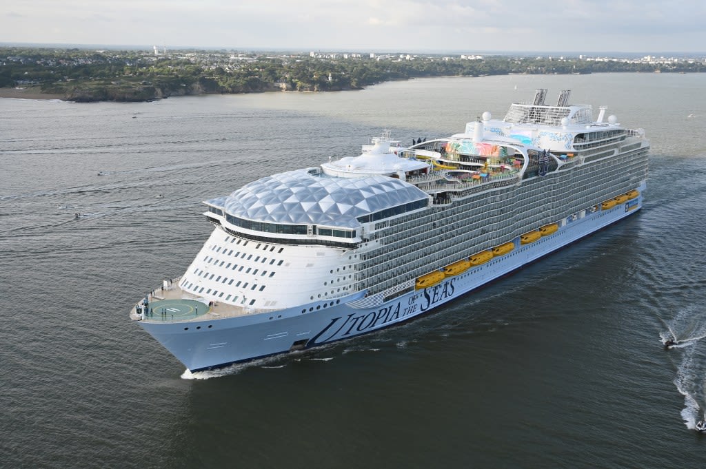 Royal Caribbean’s Utopia of the Seas on its way to Port Canaveral