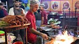 A high road at Triplicane that offers a variety of dishes at night