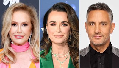 Kathy Hilton Says Kyle Richards Is 'Hanging in There' After Photo of Mauricio Kissing Another Woman Surfaces