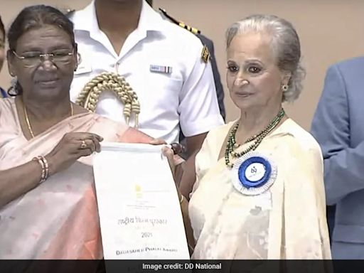 Waheeda Rehman To Asha Bhosle, A Look At Dadasaheb Phalke Awardees