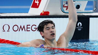 Paris 2024 swimming: All results, as Pan Zhanle sets world record to win gold medal in men’s 100m freestyle