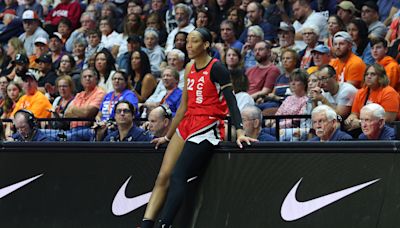 Aces fall to Liberty with MVP frontrunner A'ja Wilson sidelined by ankle injury