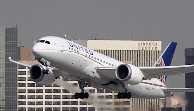 Another United Airlines Boeing plane loses a wheel during takeoff from Los Angeles