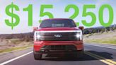 This Amazing Ford F-150 Lightning Lease Deal Can Get You Up To $15,250 Off