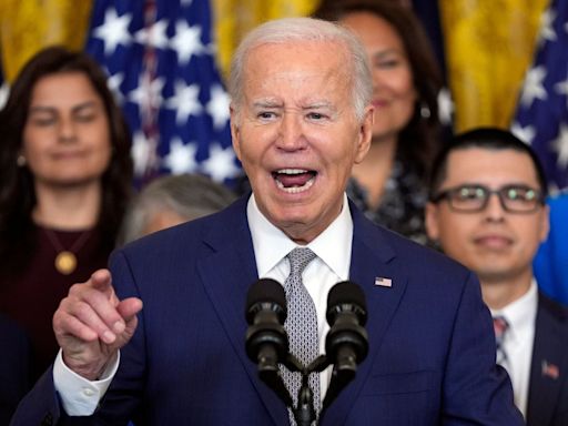 Biden brands Trump ‘convicted felon’ at Democratic fundraiser