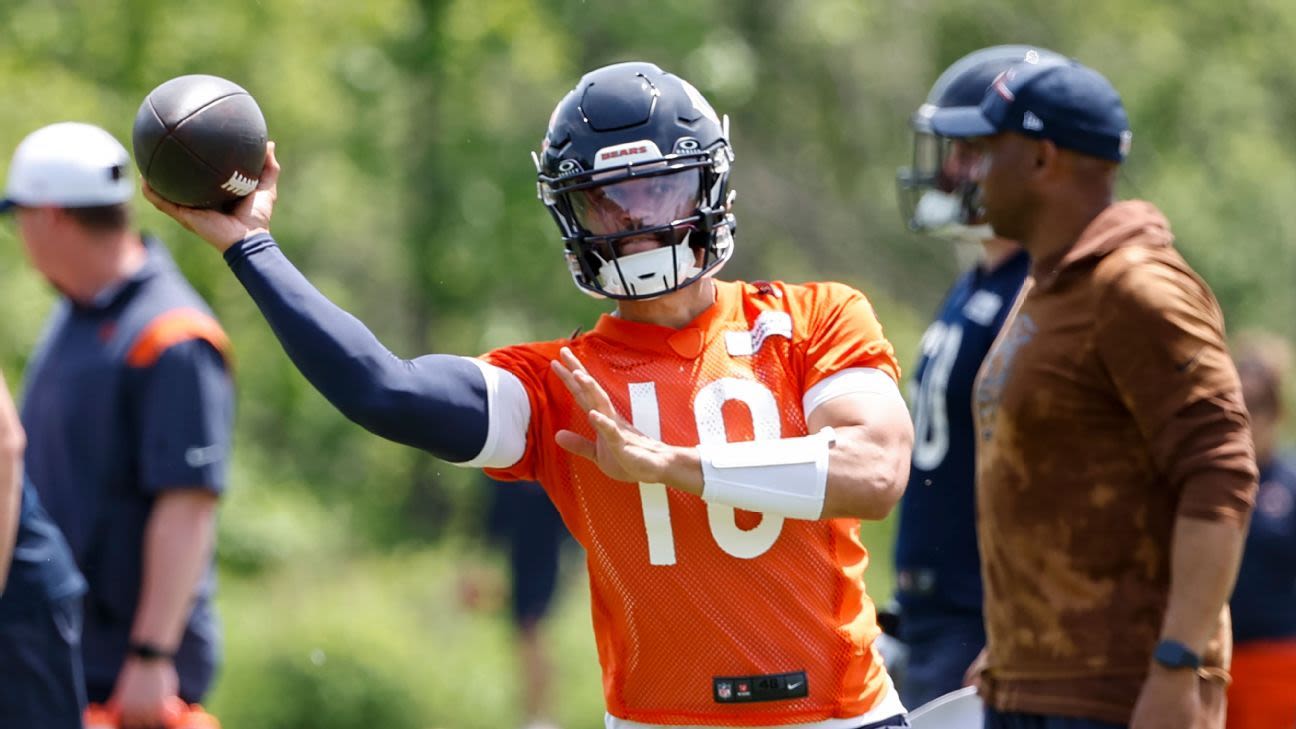 Chicago Bears' 53-man roster projection: Improvements throughout, including with QB Caleb Williams