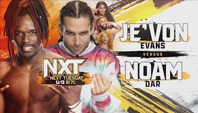 Noam Dar vs. Je’Von Evans, Heritage Cup Match, More Set For 5/14 WWE NXT