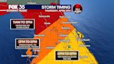 Timeline: Here's when strong storms will arrive in Orlando, Central Florida