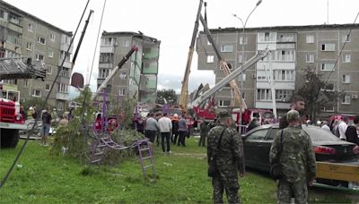 俄羅斯公寓氣爆！ 建築物「大面積向下崩塌」釀1死12傷